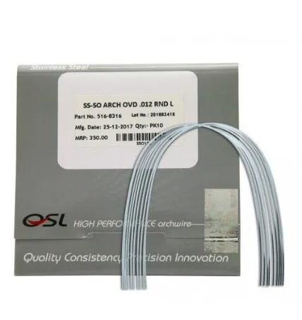 OSL Stainless Steel Ovoid Form Archwires - Round