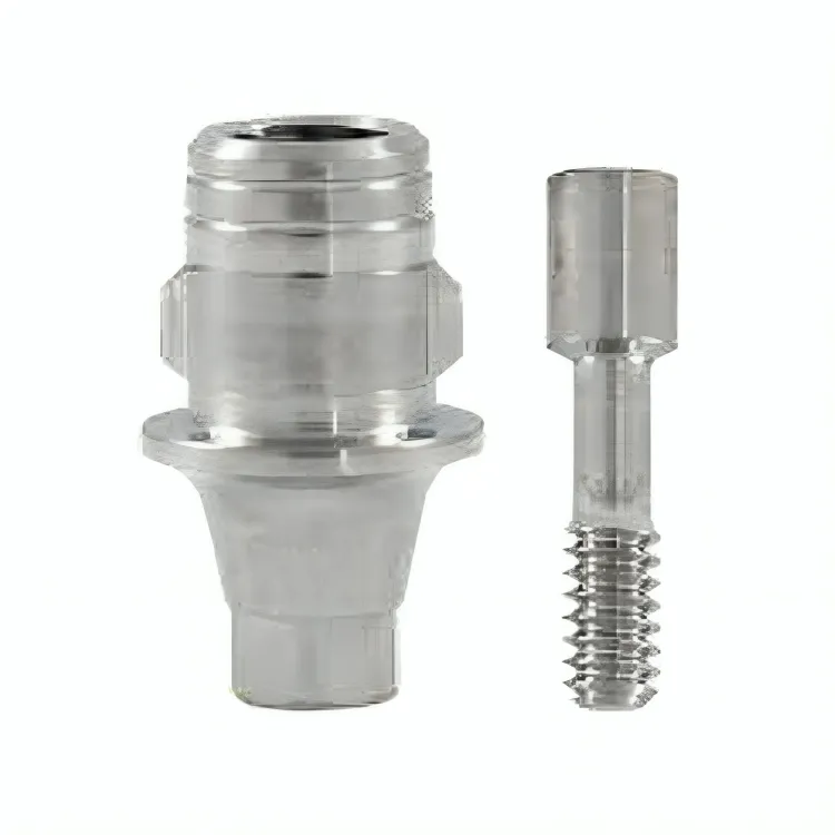 Mediden Israeli Compatible Titanium Ti-base Abutment With Screw 4mm - Hex (TB-H-98)