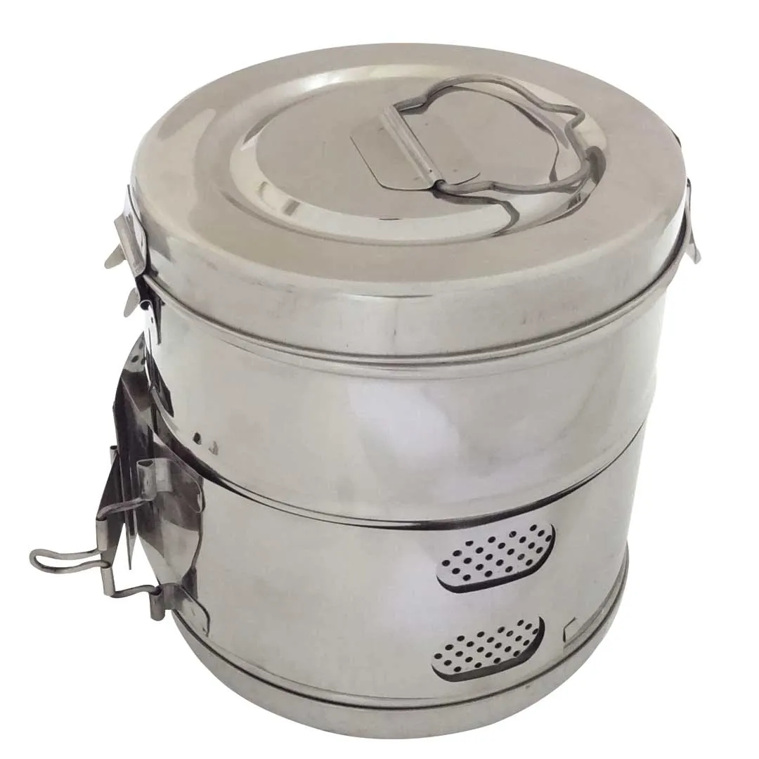 Unident Stainless Steel Autoclave Drum 