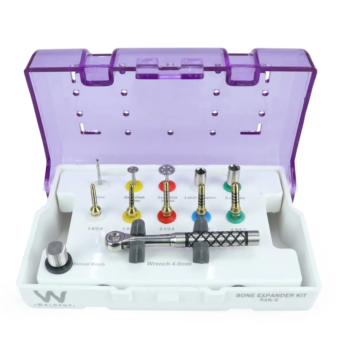 Waldent Bone Expander Kit Set of 12 (K19/2) 