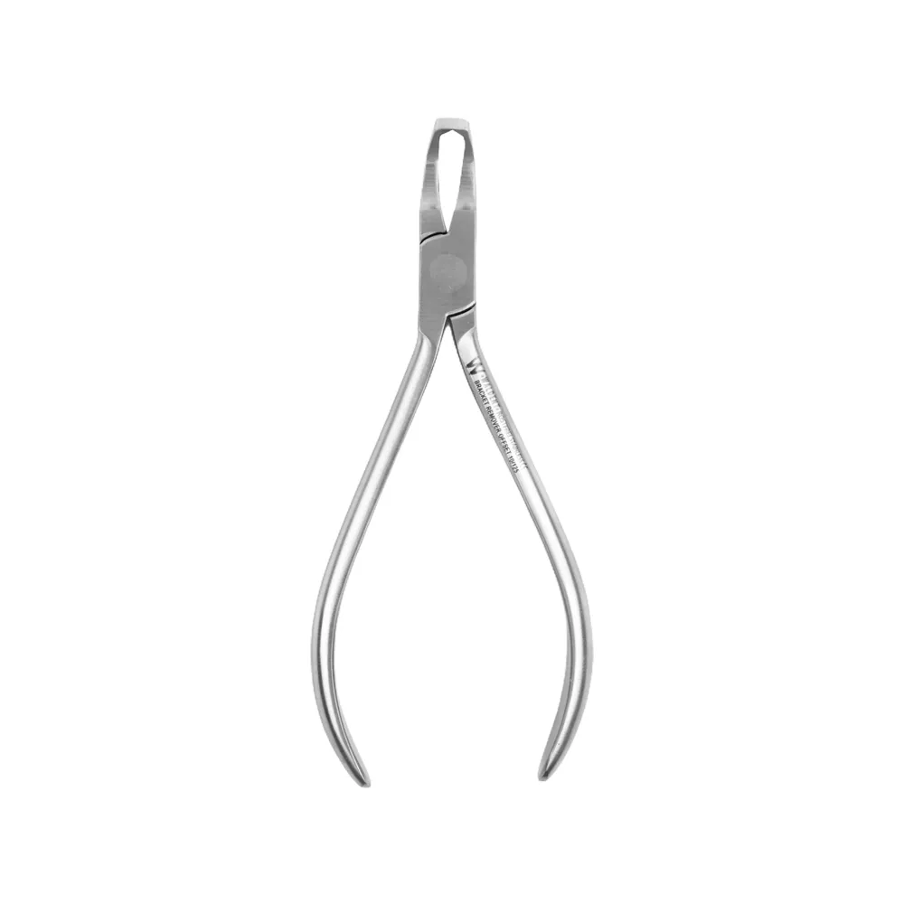 Waldent Orthodontic Bracket Remover Offset #Curved Pliers 10/125