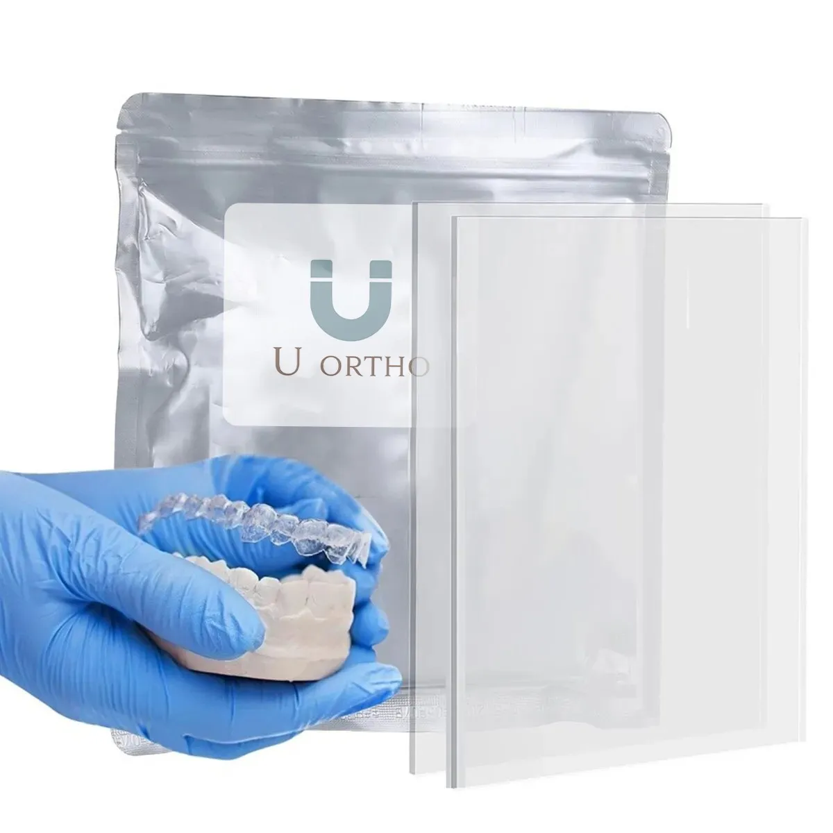 U Ortho Vacuum Forming Bleaching Sheets - Soft