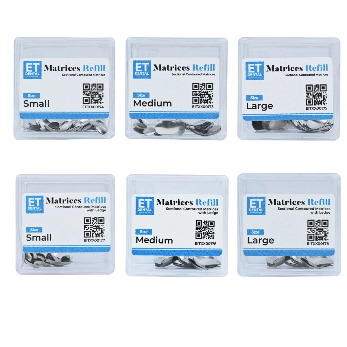 ET Dental Sectional Contoured Matrices Refill