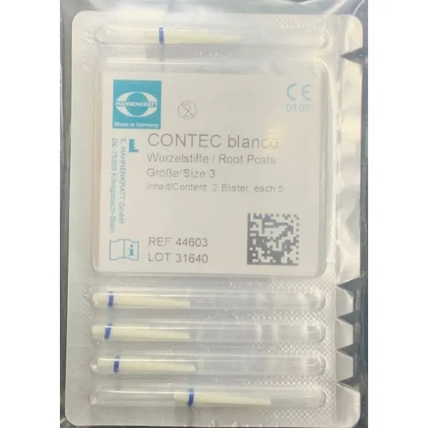 Hahnenkratt Contec Blanco Fiber Post
