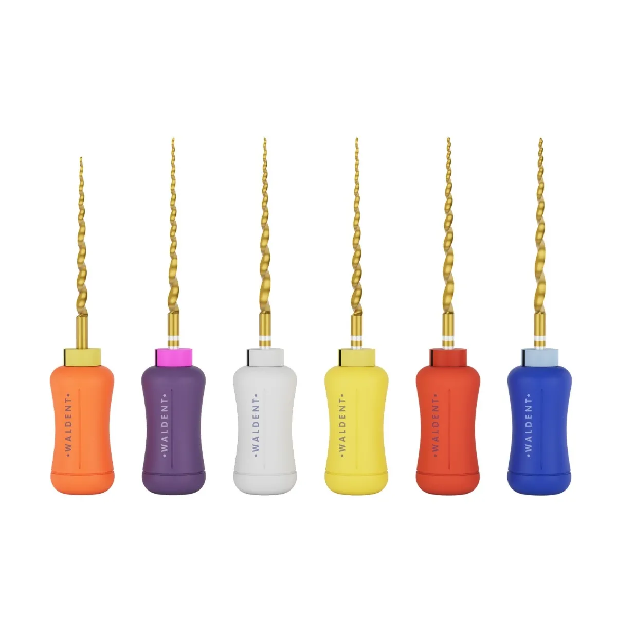 Waldent Pro-Taper Gold Hand File 21mm Assorted SX-F3 