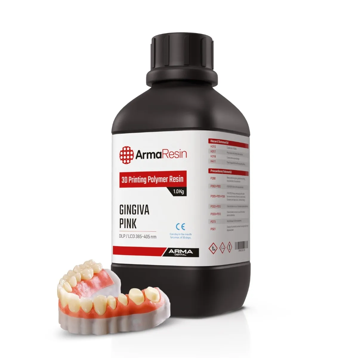 Arma Dental 3D Printing Resin - Gingiva (1 KG) - Pink