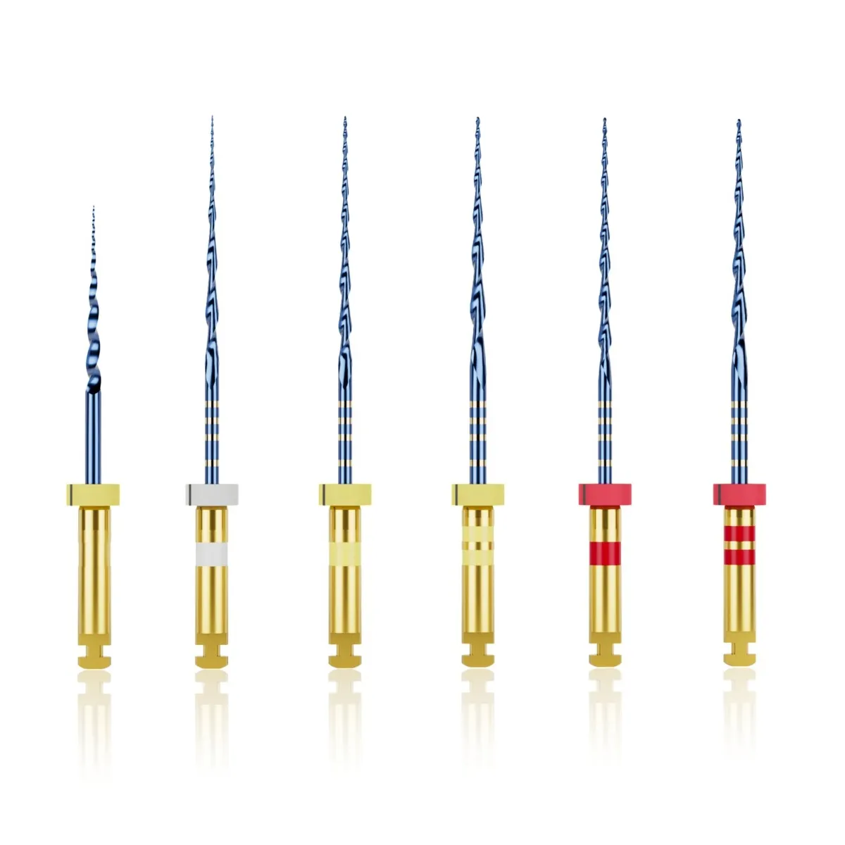 Waldent Wal-flex S- Blue Rotary Files 25mm