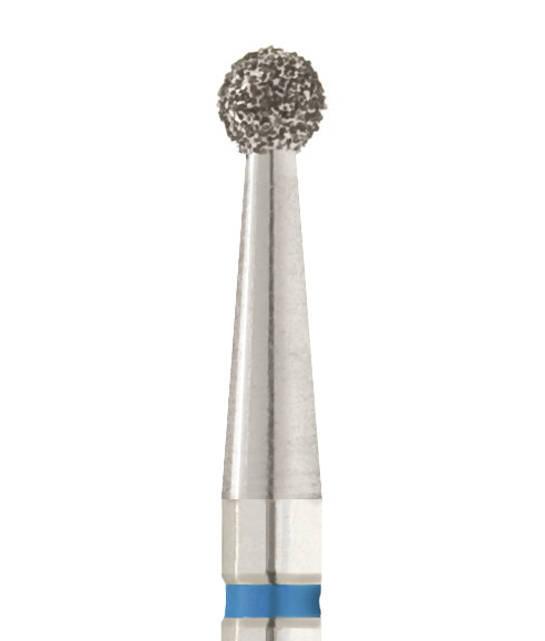 Frank Dental Ball Round FG Diamond Bur - Pack of 10