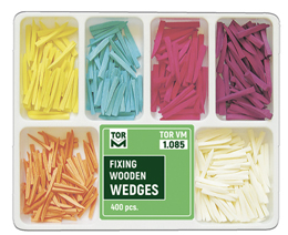 Tor Vm Wooden Wedges Kit 400 Pcs (Assorted) (1.085)