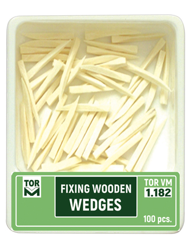Tor Vm Wooden Wedges 100 pcs (White) (1.182)