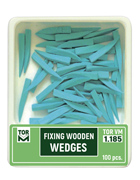 Tor Vm Wooden Wedges 100 Pcs (Blue) (1.185)