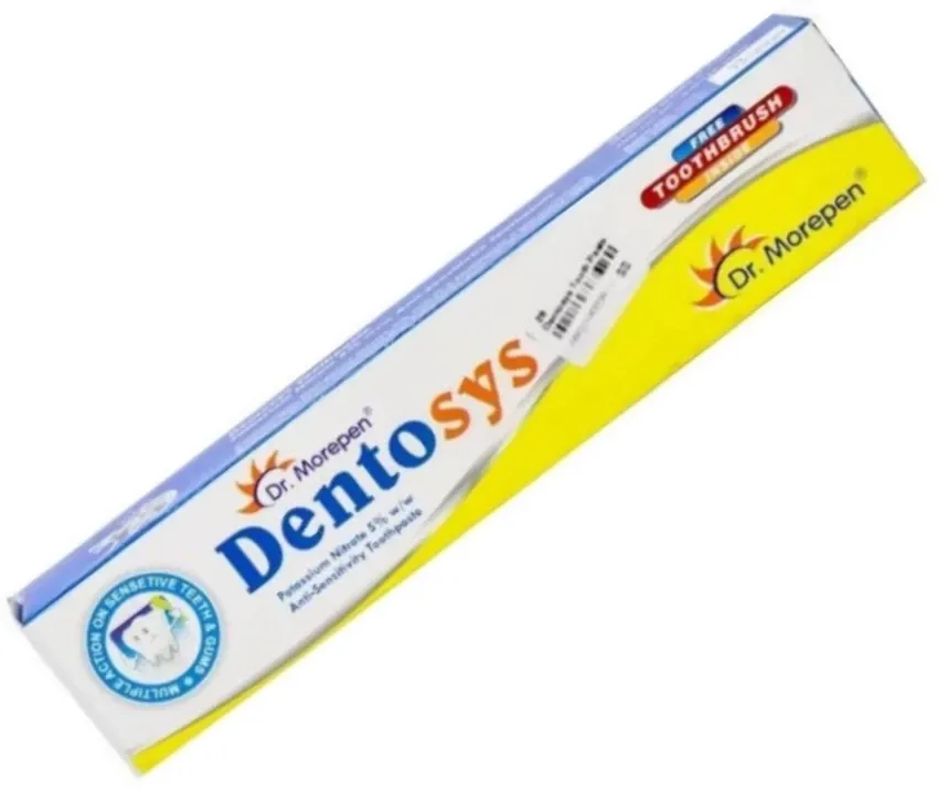 Dr. Morepen Dentosys Toothpaste 100gm (Pack of 10)