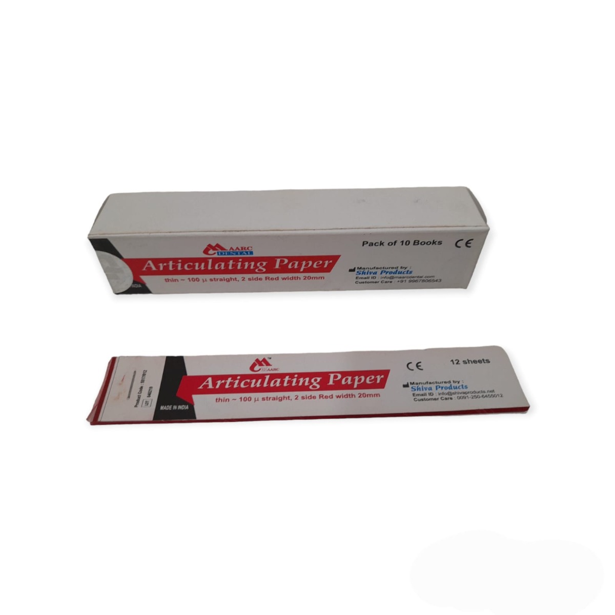 Maarc Articulating Paper – 100µ Microns #Red