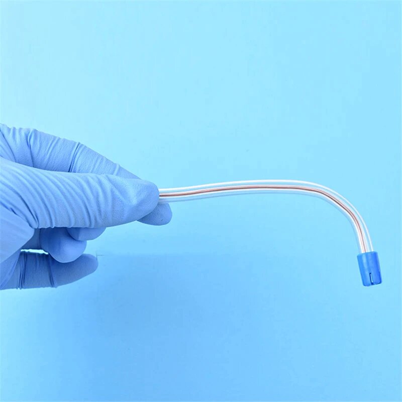 Waldent Saliva Ejector - Blue Tip (Pack Of 100 With Copper Wire)