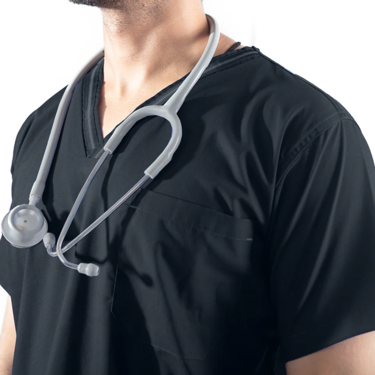 Uniform Craft Designer Scrubs Male - DSDVO1 - Black