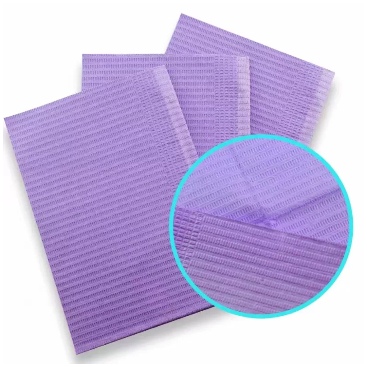 ET Dental Patient Bibs - Purple