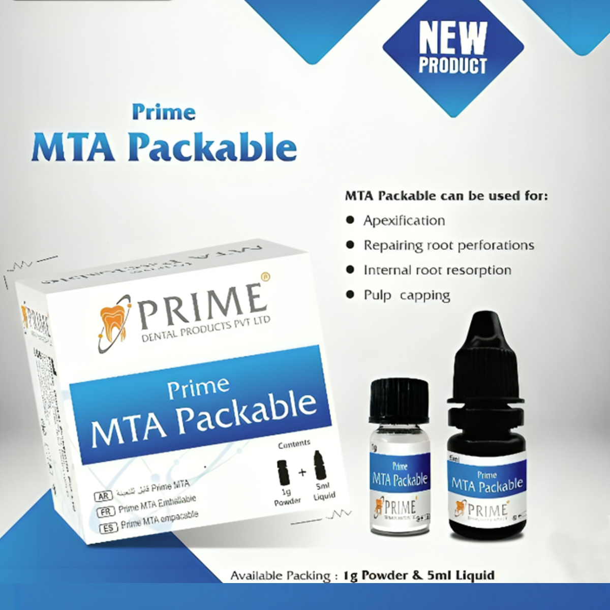 Prime Dental Prime MTA Packable