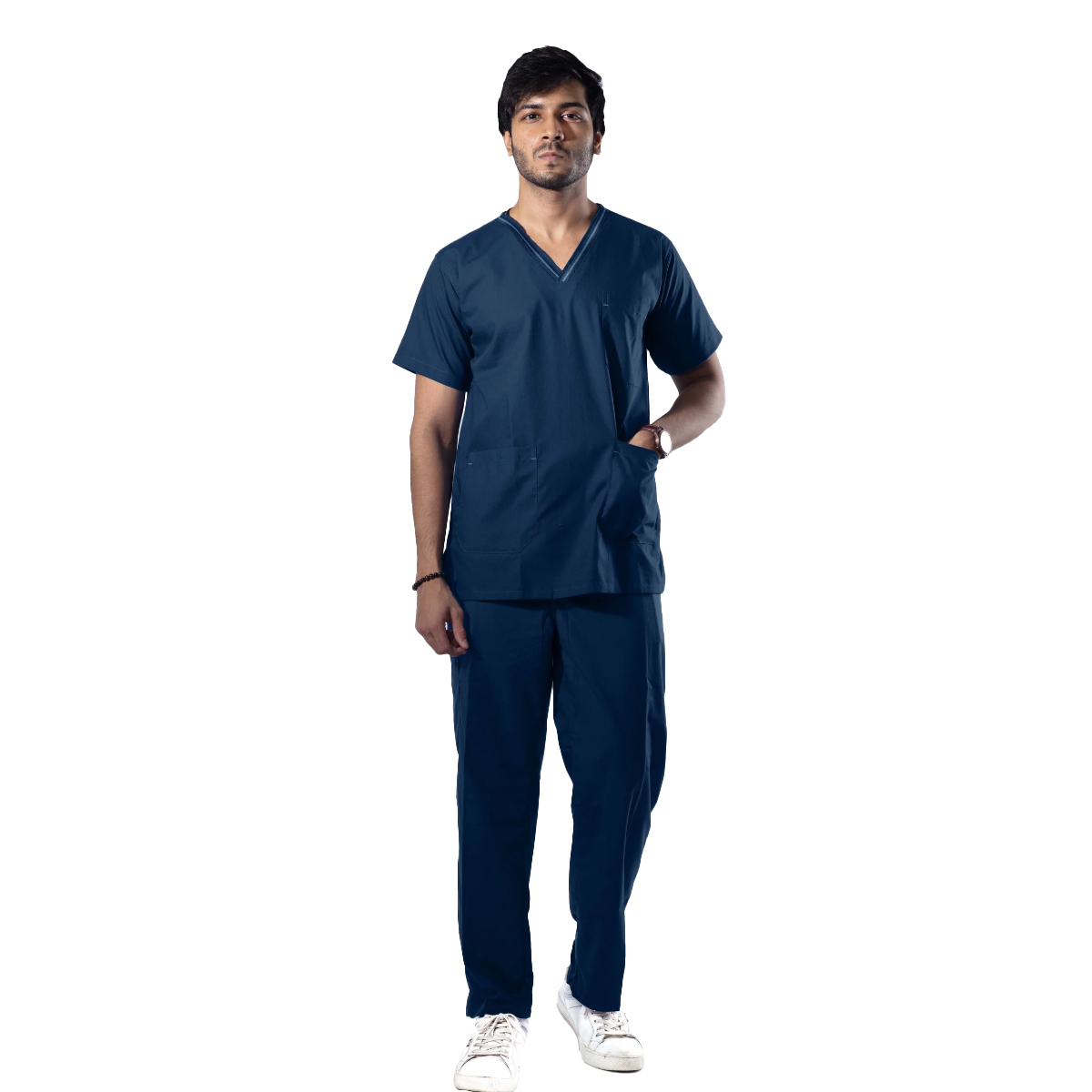Uniform Craft Designer Scrub Male - DSDVO1 - Olive Blue - M