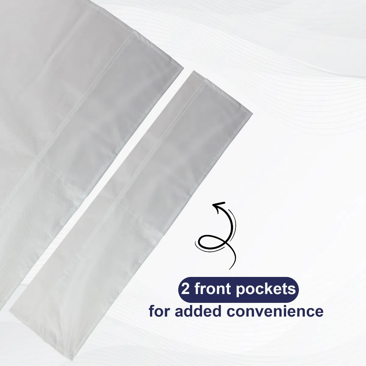 ET Dental Patient Apron - White