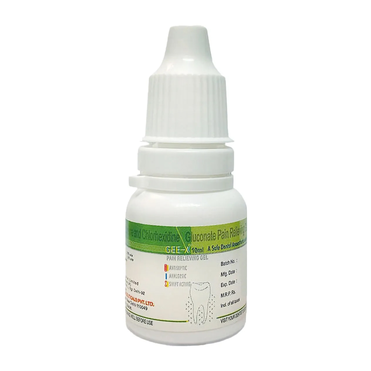 Sandika Pharma Gee - X Pain Relieving Gel (Pack of 10)