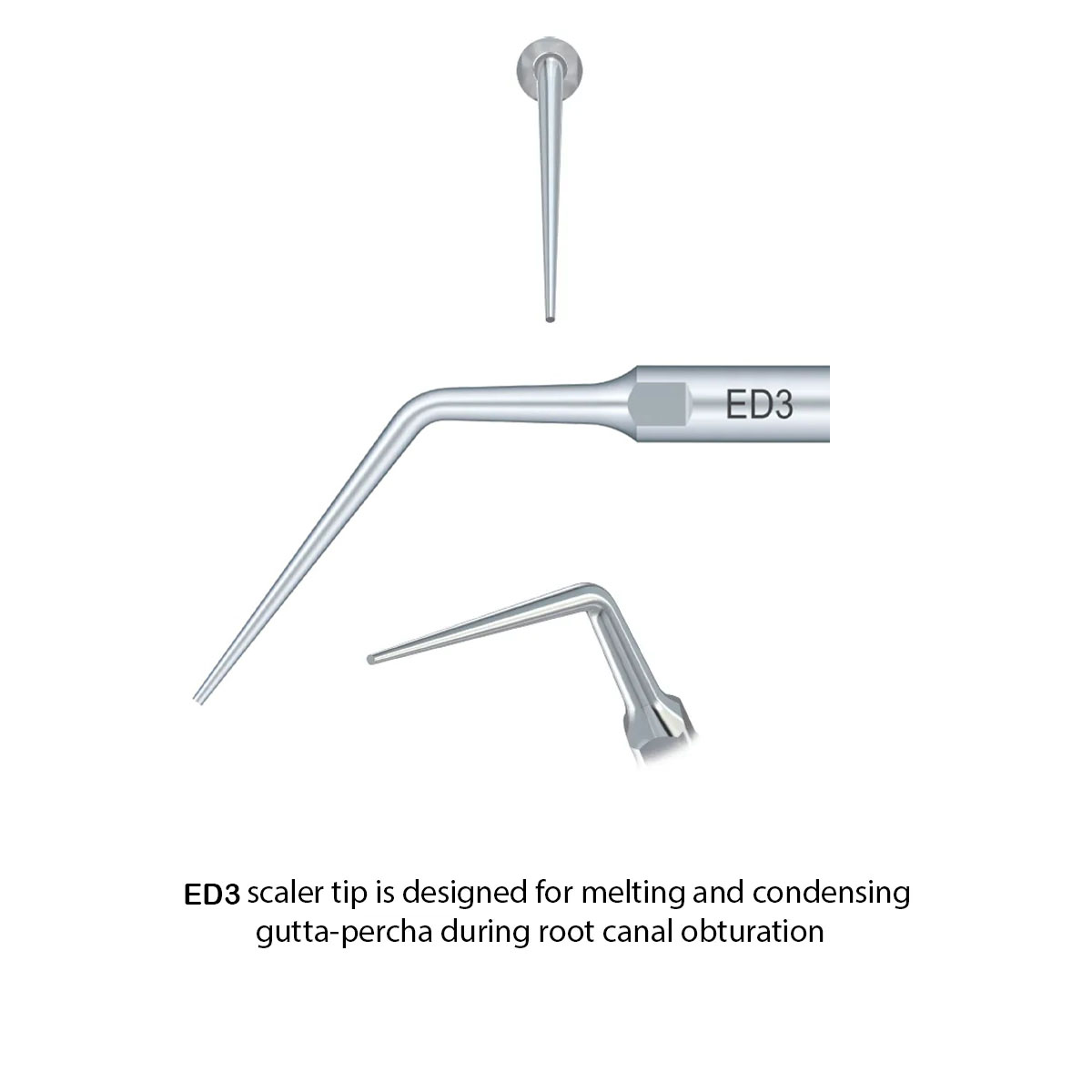 Woodpecker Scaler Tip ED3 for DTE & Satelec Scalers