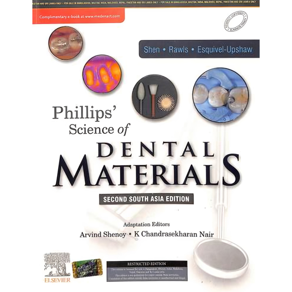 Buy Phillips' Science Of Dental Materials - Second South Asia