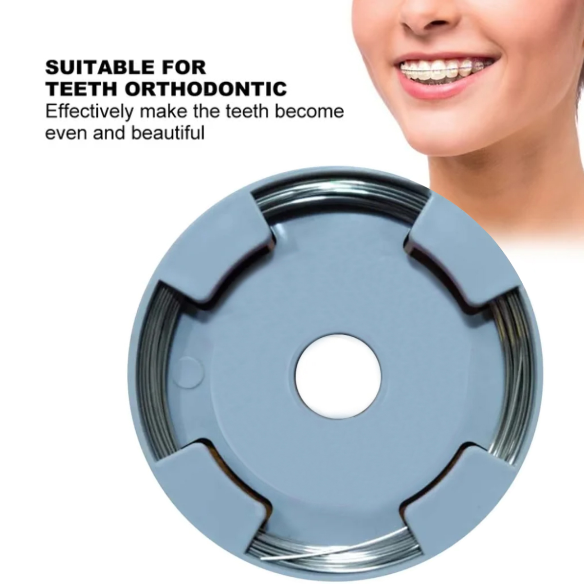 Dentomech Hard Steel Orthodontic Wire Spools 15g