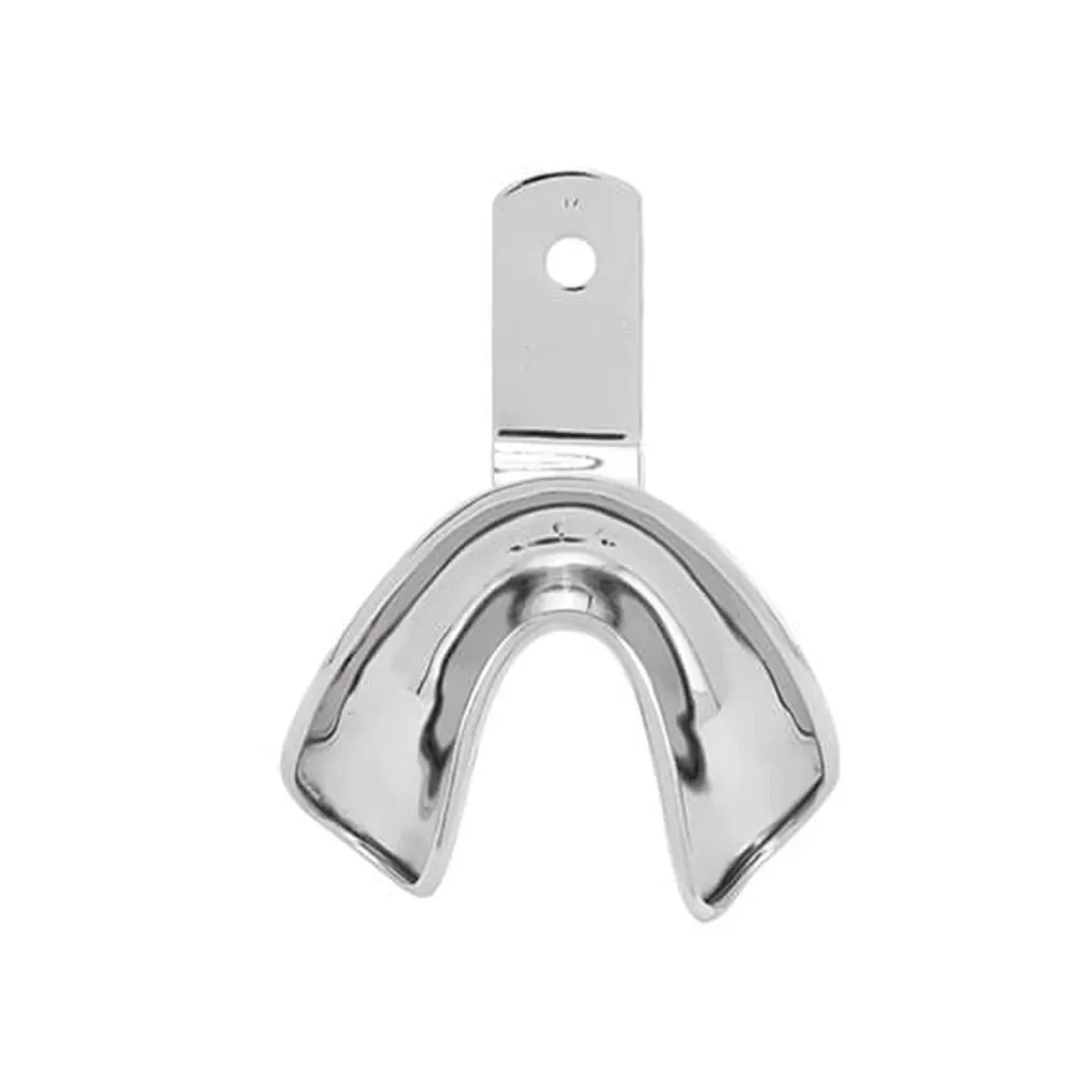 Samit Metallic Non-Perforated Edentulous Impression Tray- L3