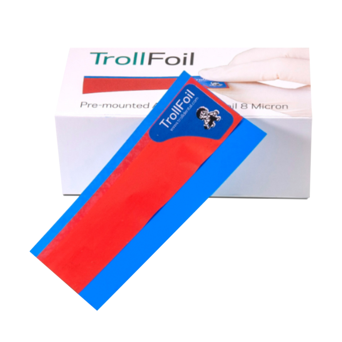 Trolldental Trollfoil Pre-Mounted Articulating Foil - Red