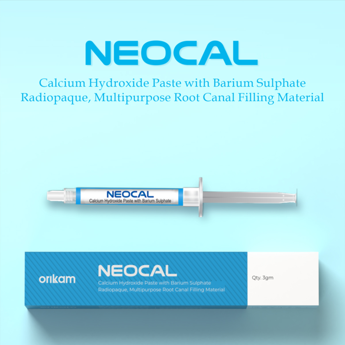 Orikam Neocal Calcium Hydroxide Paste With Barium Sulphate