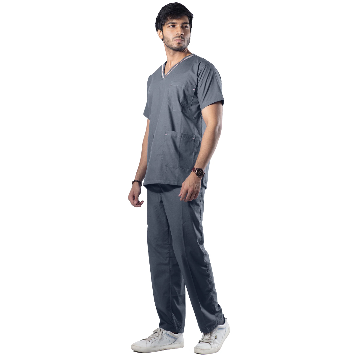 Uniform Craft Designer Scrubs Male - DSDV01 - Grey