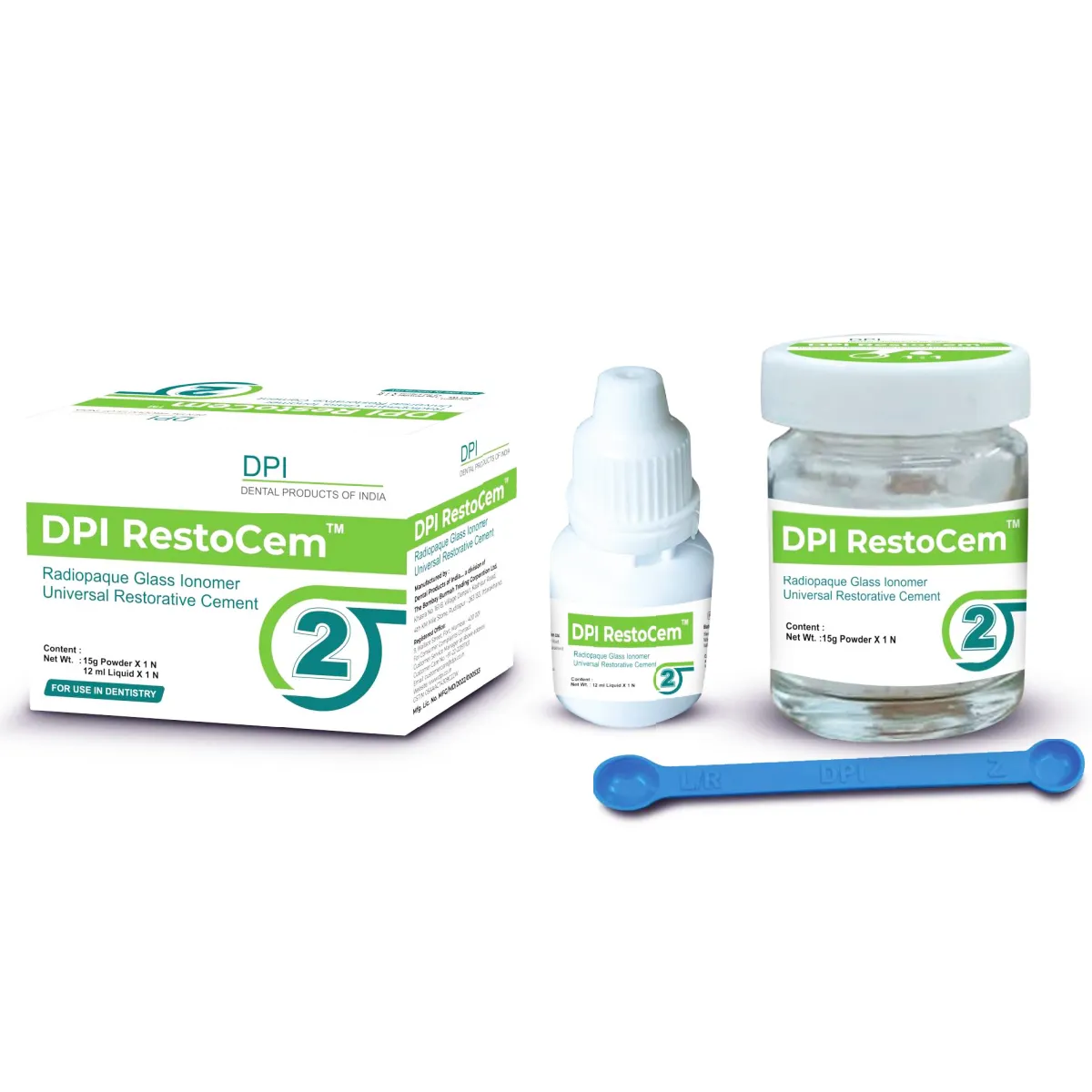 DPI RestoCem Radiopaque Glass lonomer Universal Restorative Cement