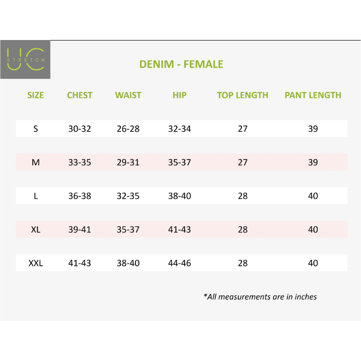 Uniform Craft Denim Scrubs Female - DNM-SF-Blue