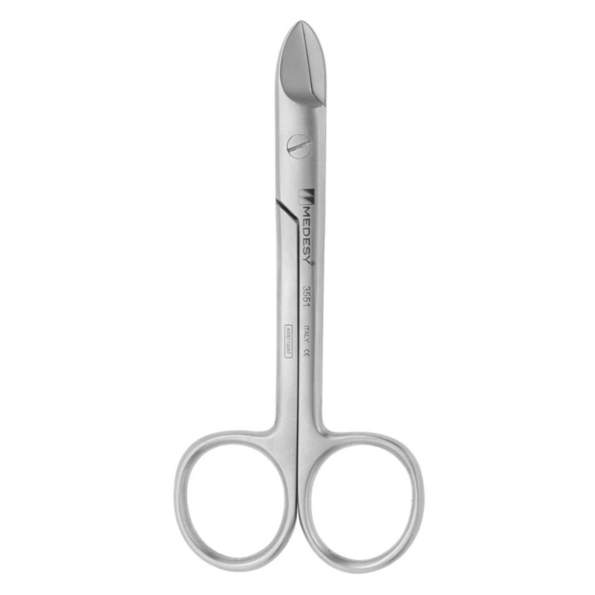 Medesy Crown And Gold Scissors - Curved 110mm  (3551)