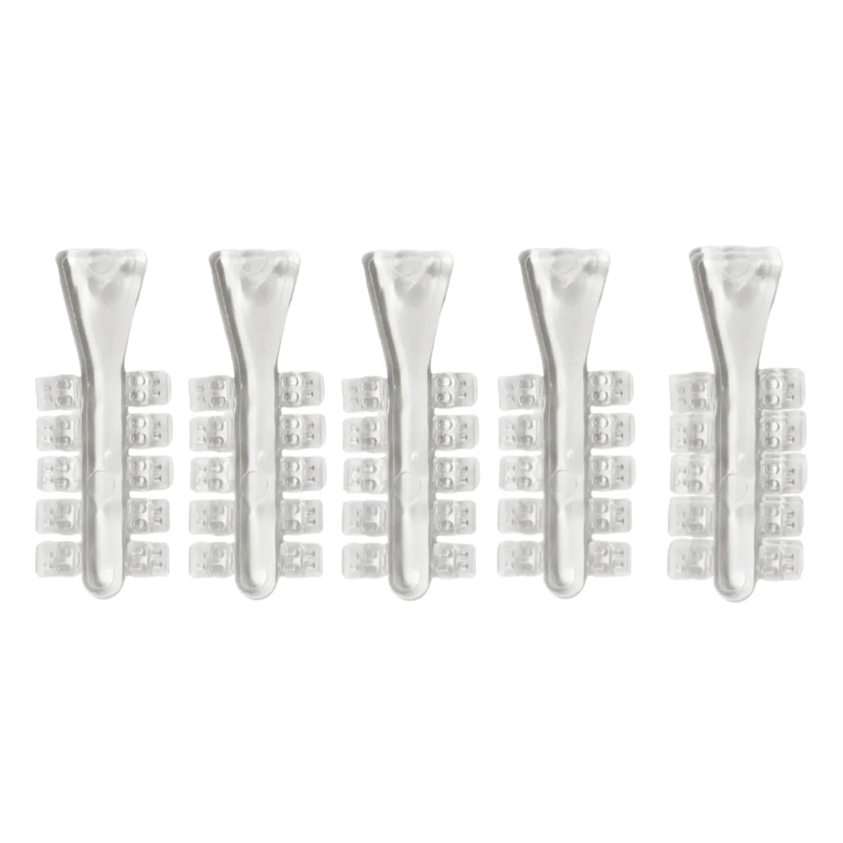 Captain Rotation Wedges Clear (Pack of 150) - (CO-ROWEC)