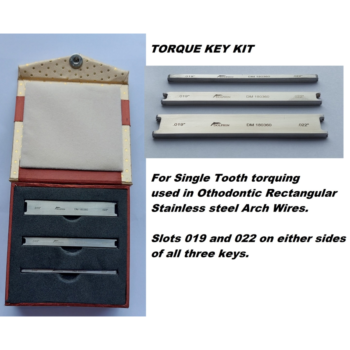 Dentomech Torque Keys Kit
