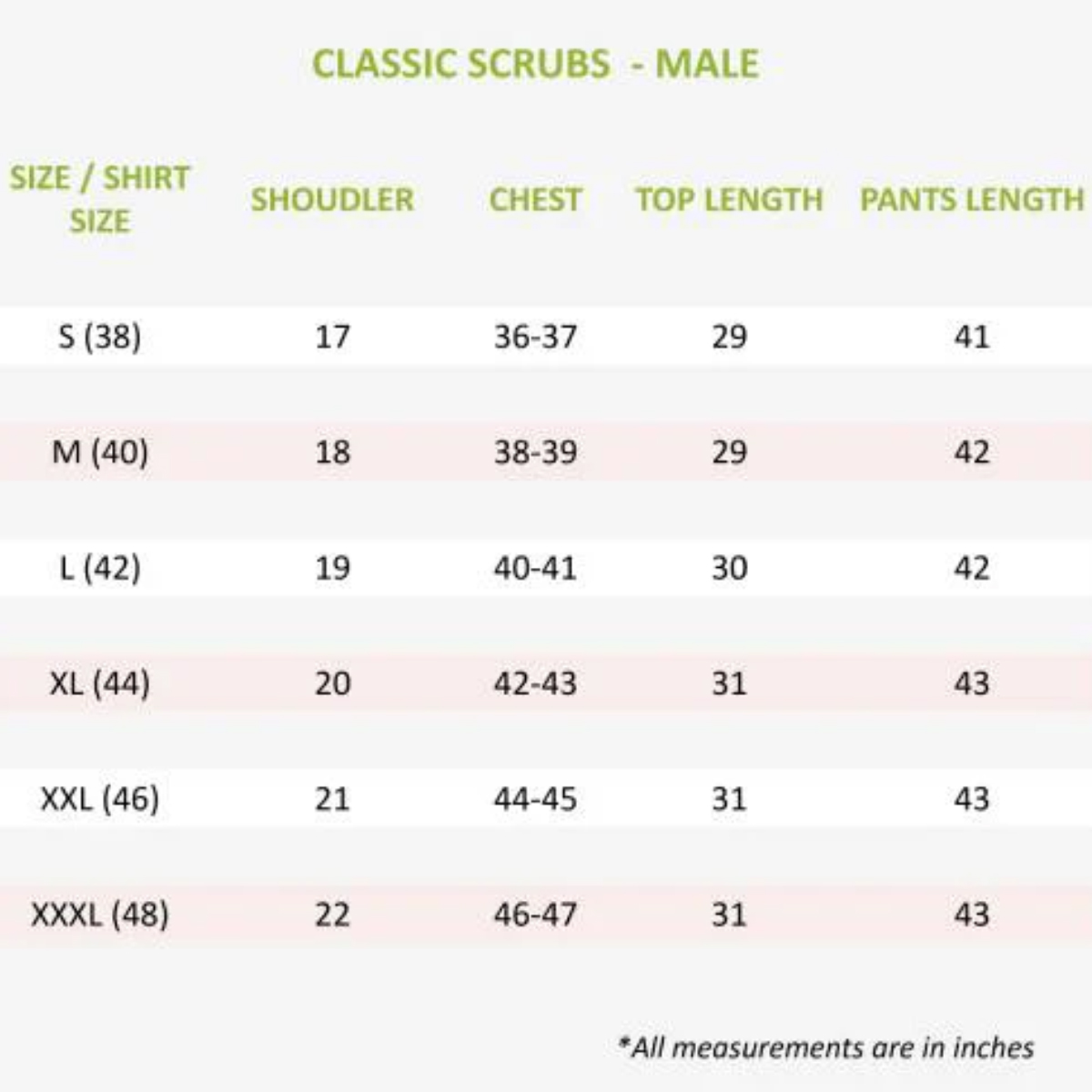 Uniform Craft Classic Scrubs Male - DSV - Light Grey