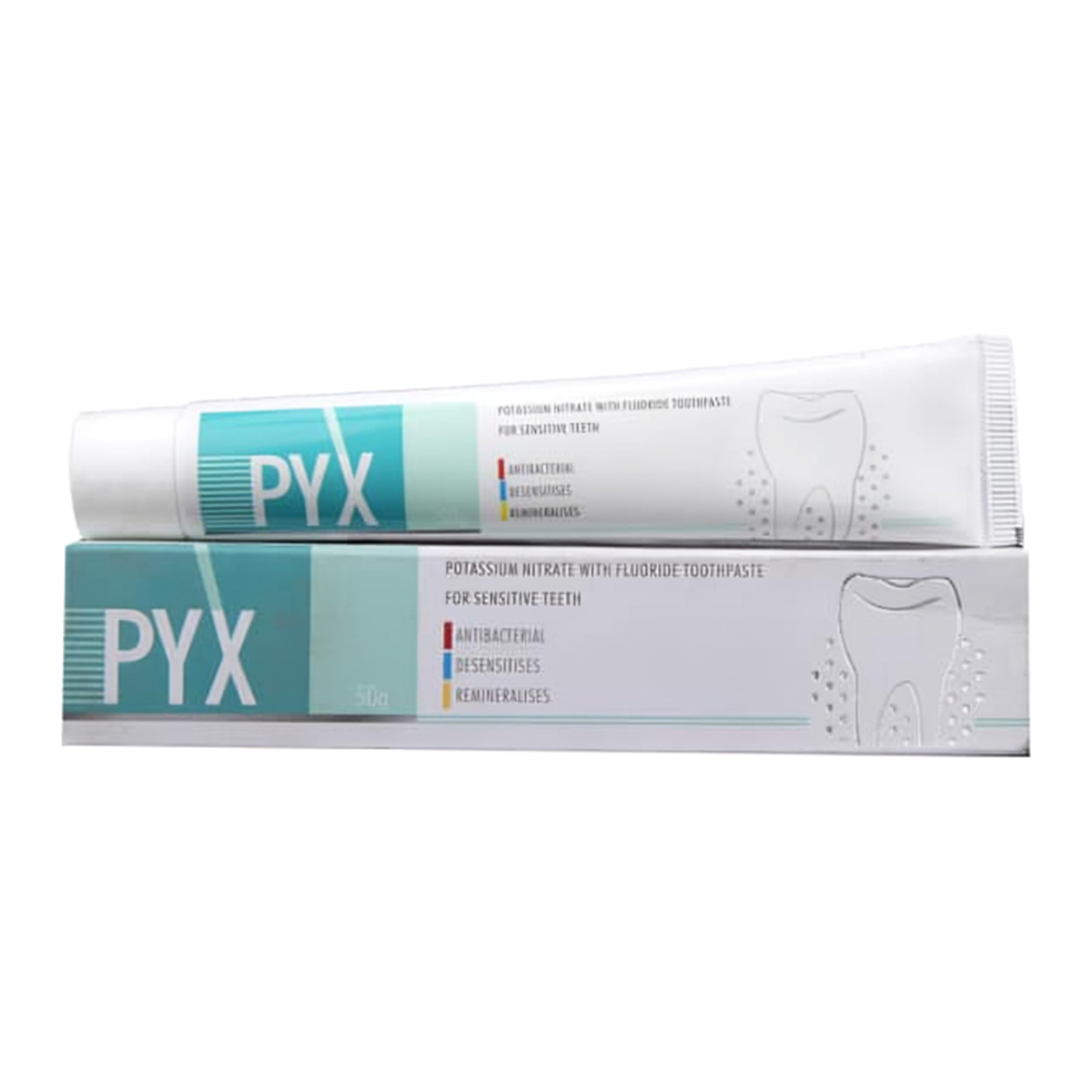 Sandika Pharma Pyx Toothpaste For Sensitive Teeth - 50g (Pack of 12)