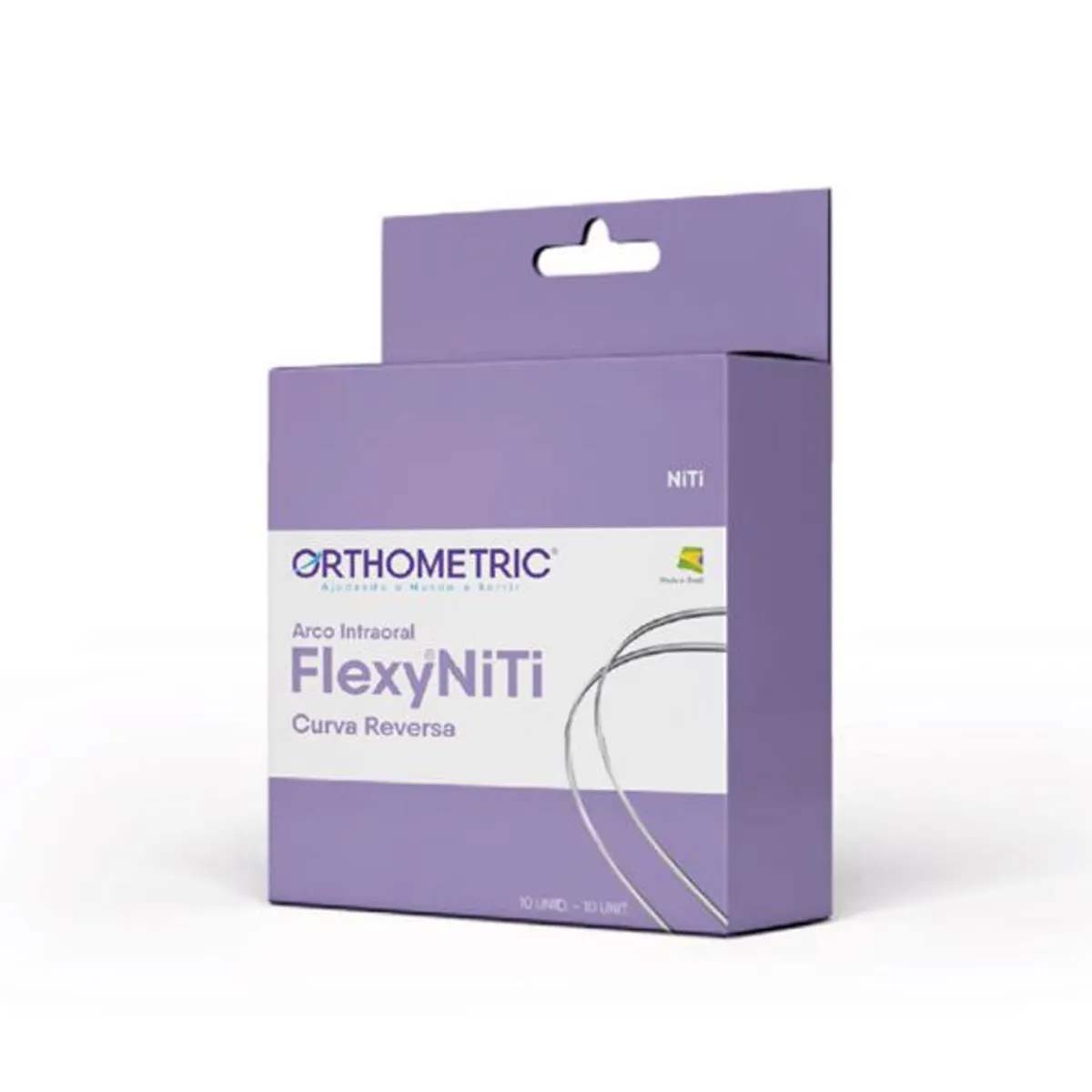 OrthoMetric Flexy NiTi Reverse Curve Intraoral Square Archwire - 016X016 Lower - (52.18.2116)