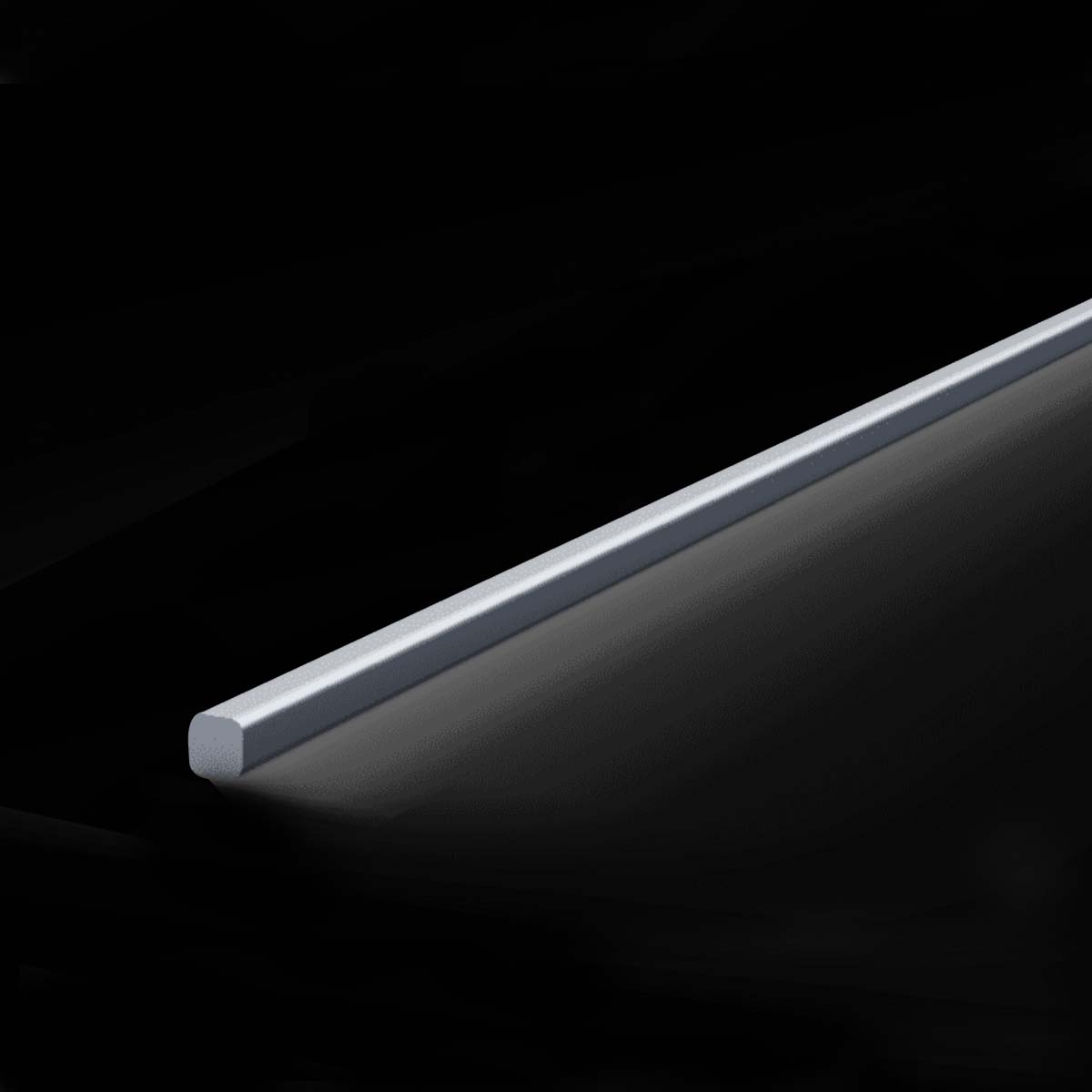 OrthoMetric Flexy NiTi Super Elastic Esthetic Rhodium Plated Archwires - Square (1/Pk)