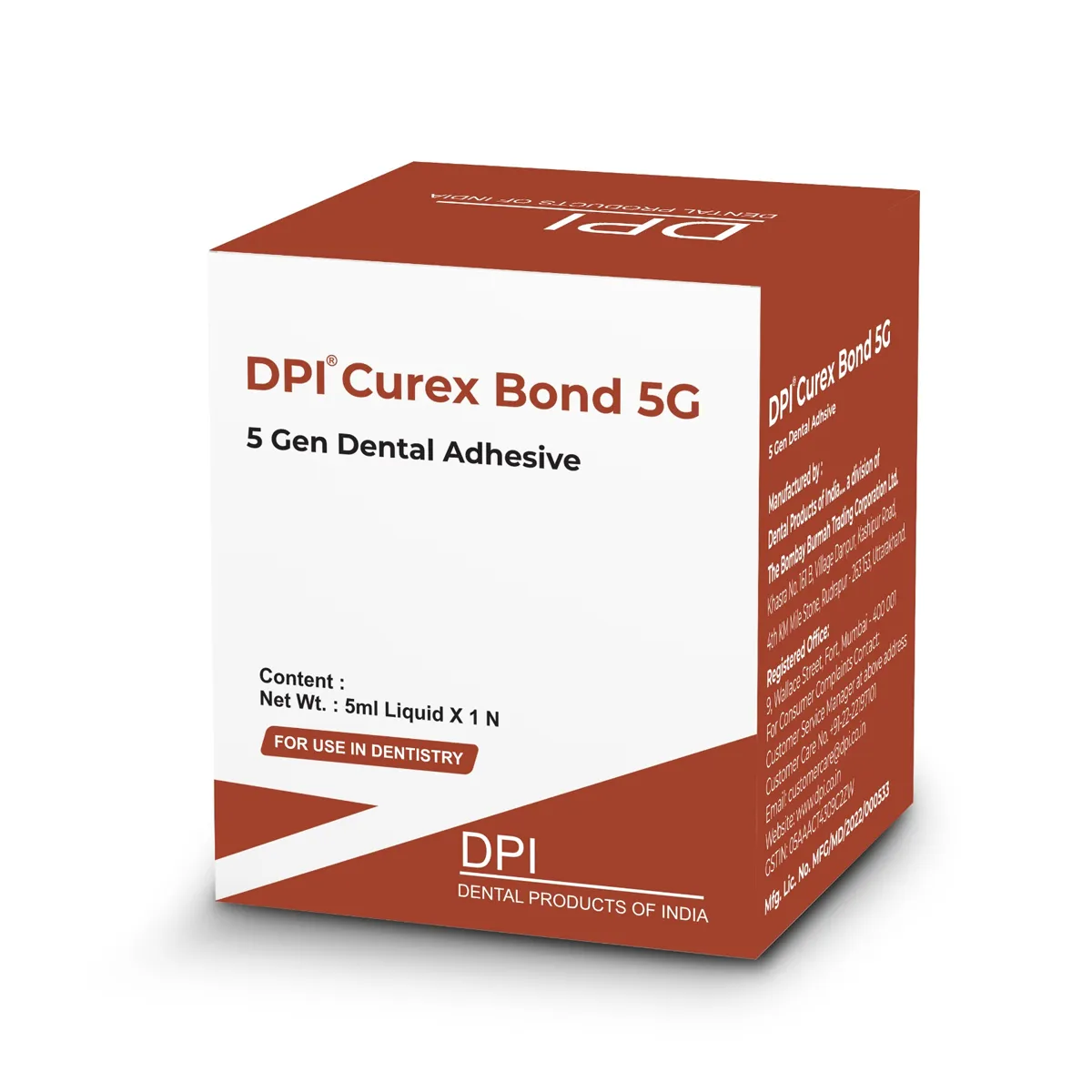 DPI Curex Bond 5G Dental Adhesive