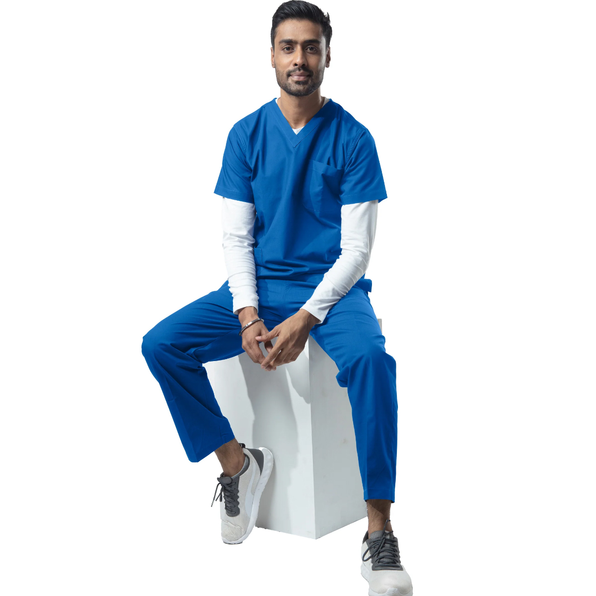 Uniform Craft Classic Scrubs Male - DSV - Island Blue