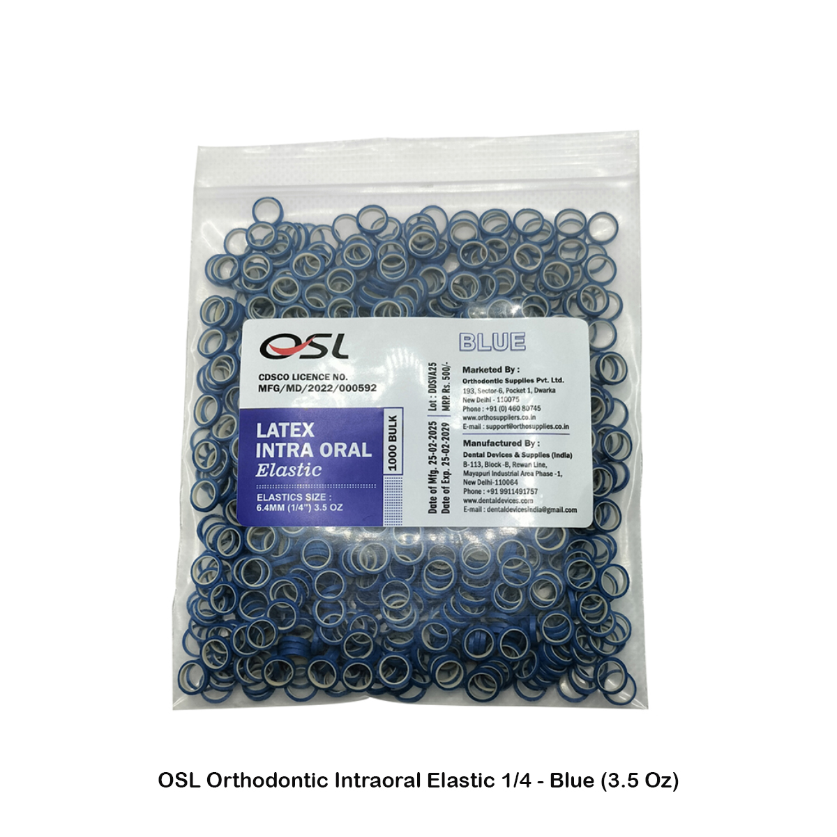 OSL Orthodontic Intraoral Elastics