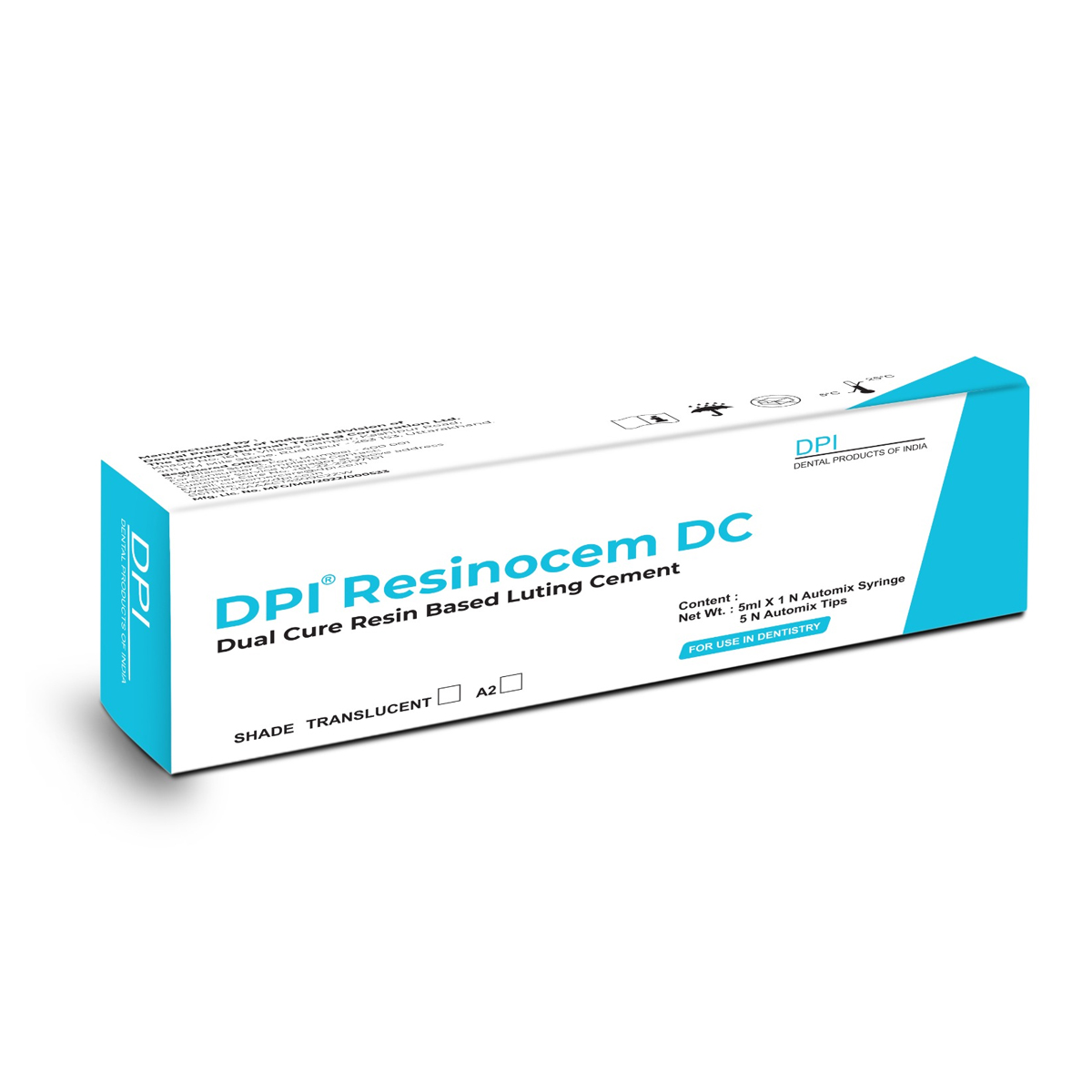 DPI Resinocem DC Dual Cure Resin Based Luting Cement