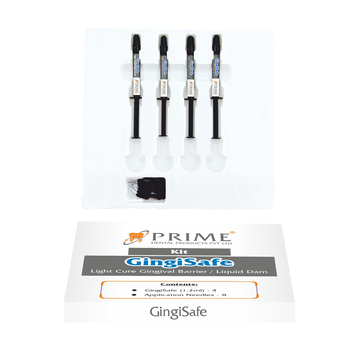 Prime Dental Gingisafe Light Cure Gingival Barrier Kit