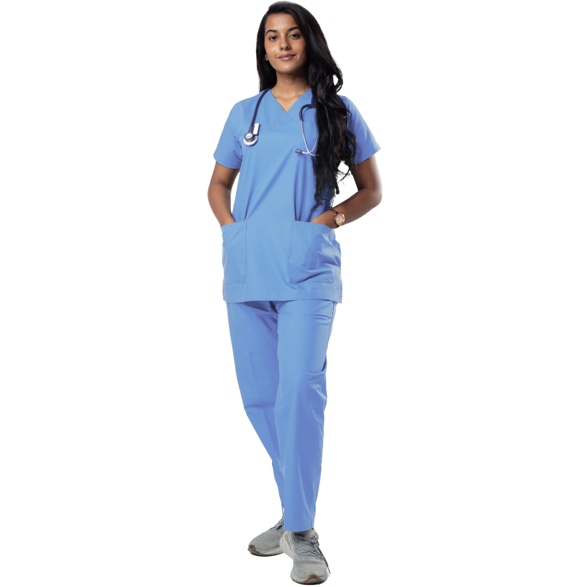 Uniform Craft Classic Scrubs Female - DSVX - Ocean Blue