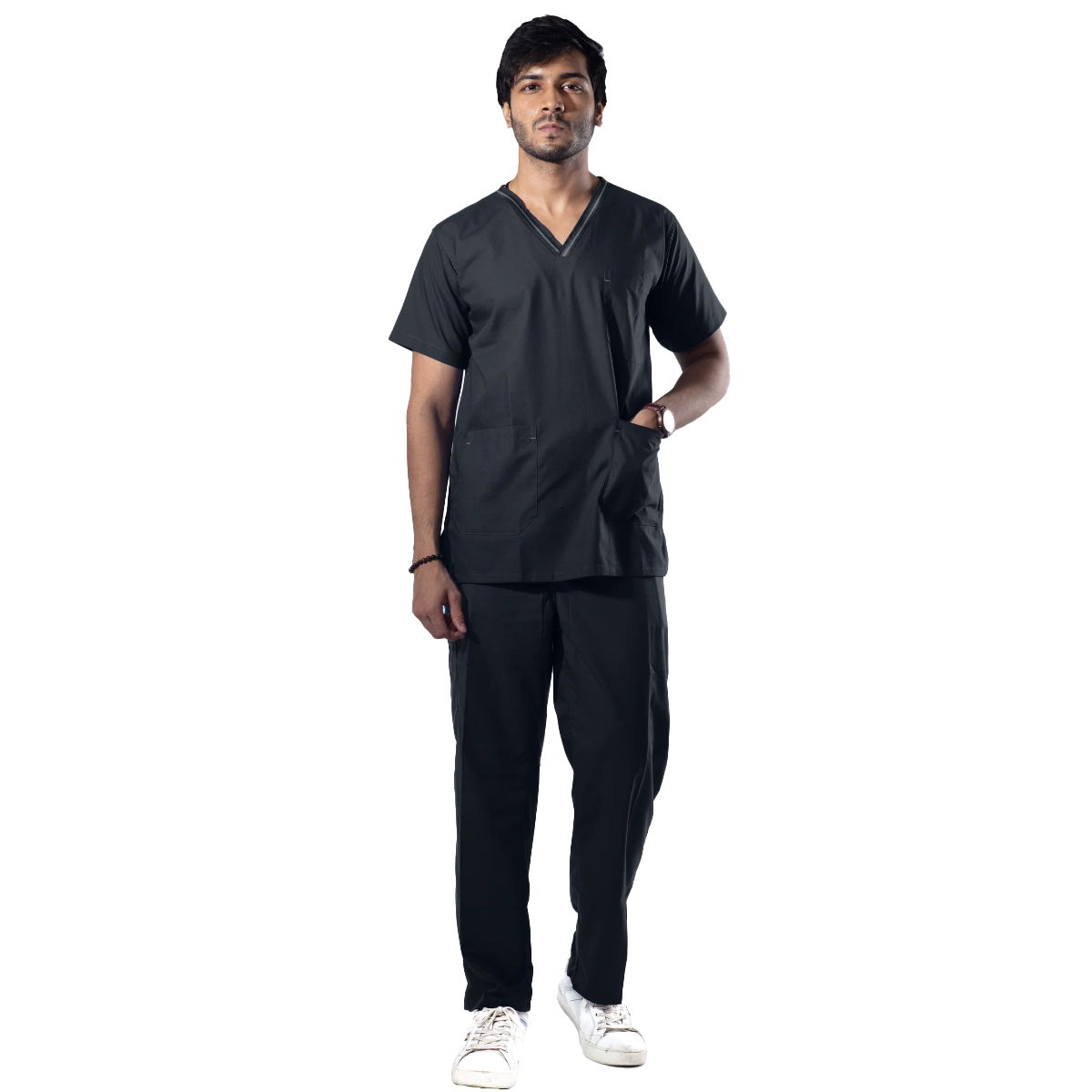 Uniform Craft Designer Scrub Male - DSDVO1 - Black - S