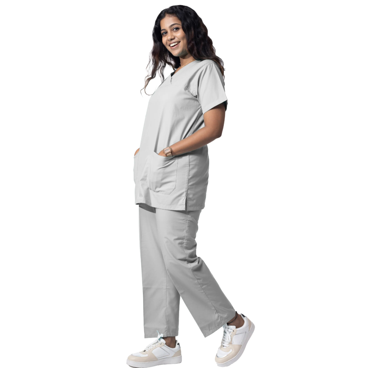 Uniform Craft Classic Scrubs Female - DSVX - Light Grey