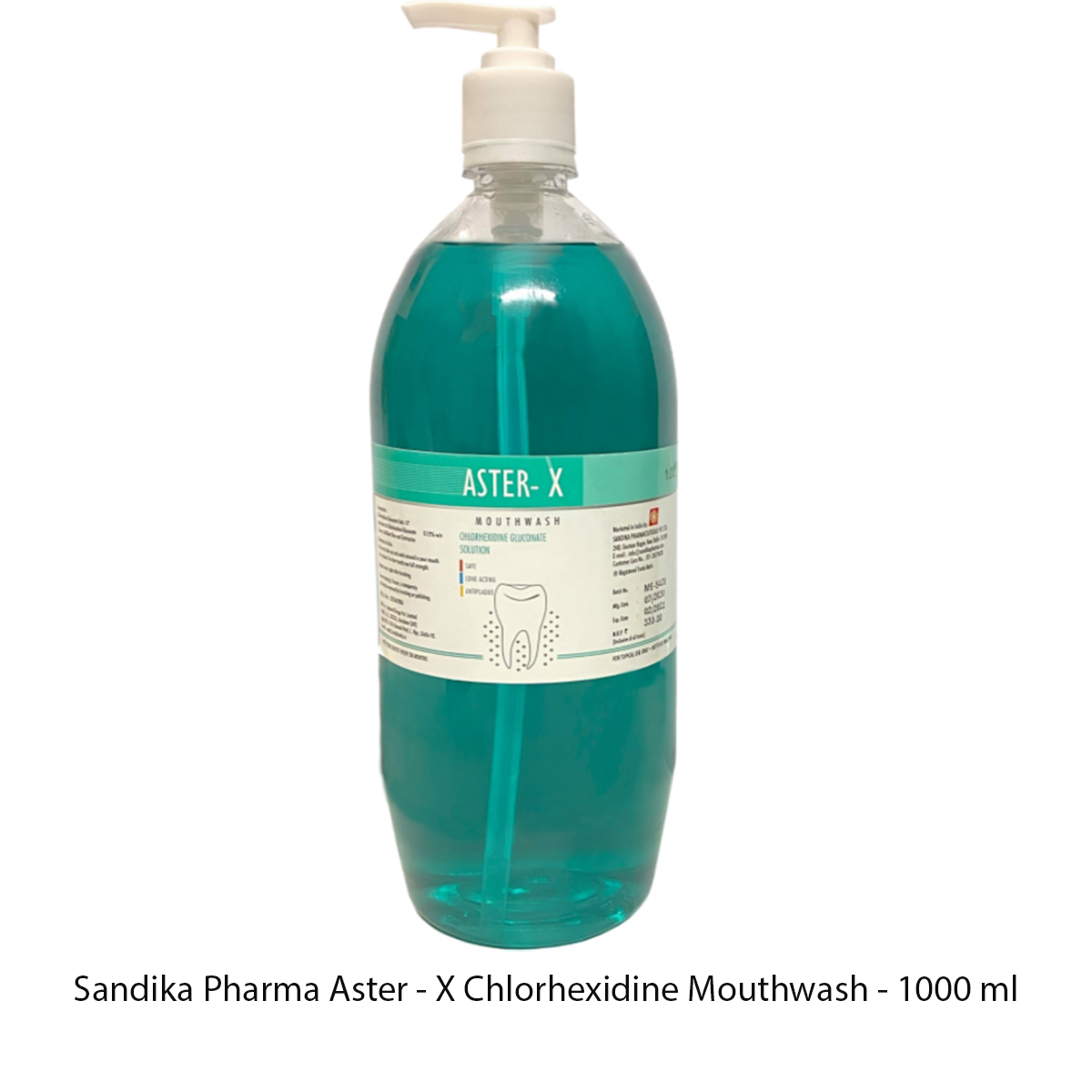 Sandika Pharma Aster - X Chlorhexidine Mouthwashes