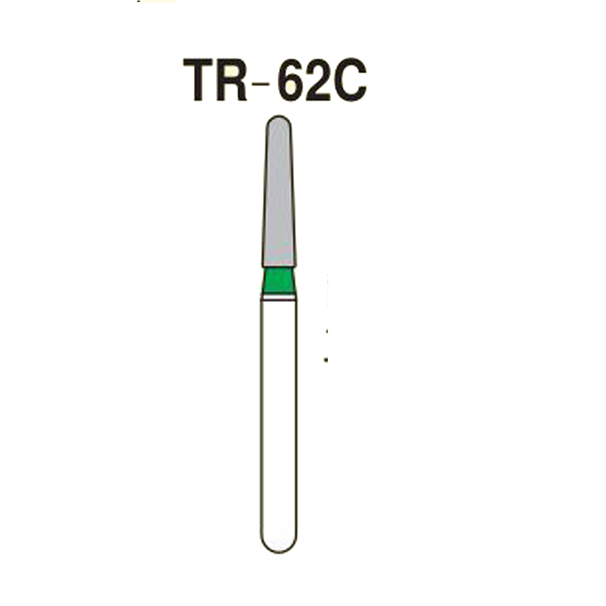 NewDiamond Tapered Round Diamond Bur TR-62C (Pack of 3)